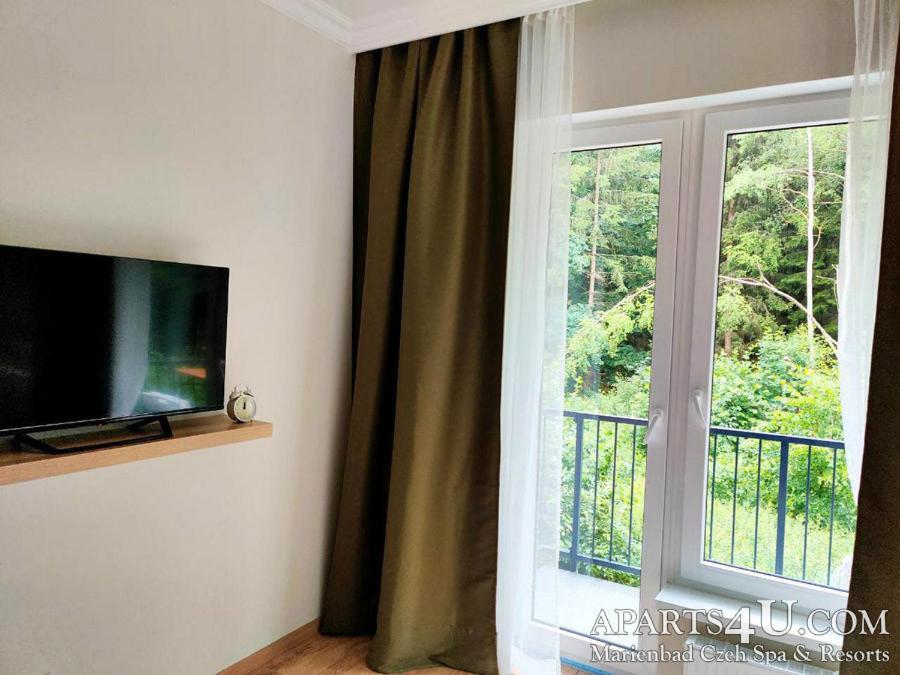 Apartment Grun Wald Марианске-Лазне Экстерьер фото